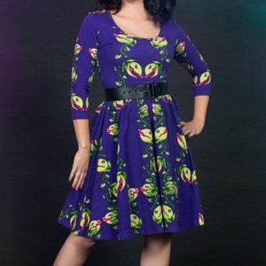 Deadly Dames Venus Fly Trap Dress